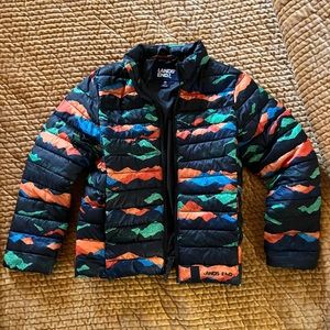 Kids size medium 5-6 Lands End winter jacket.